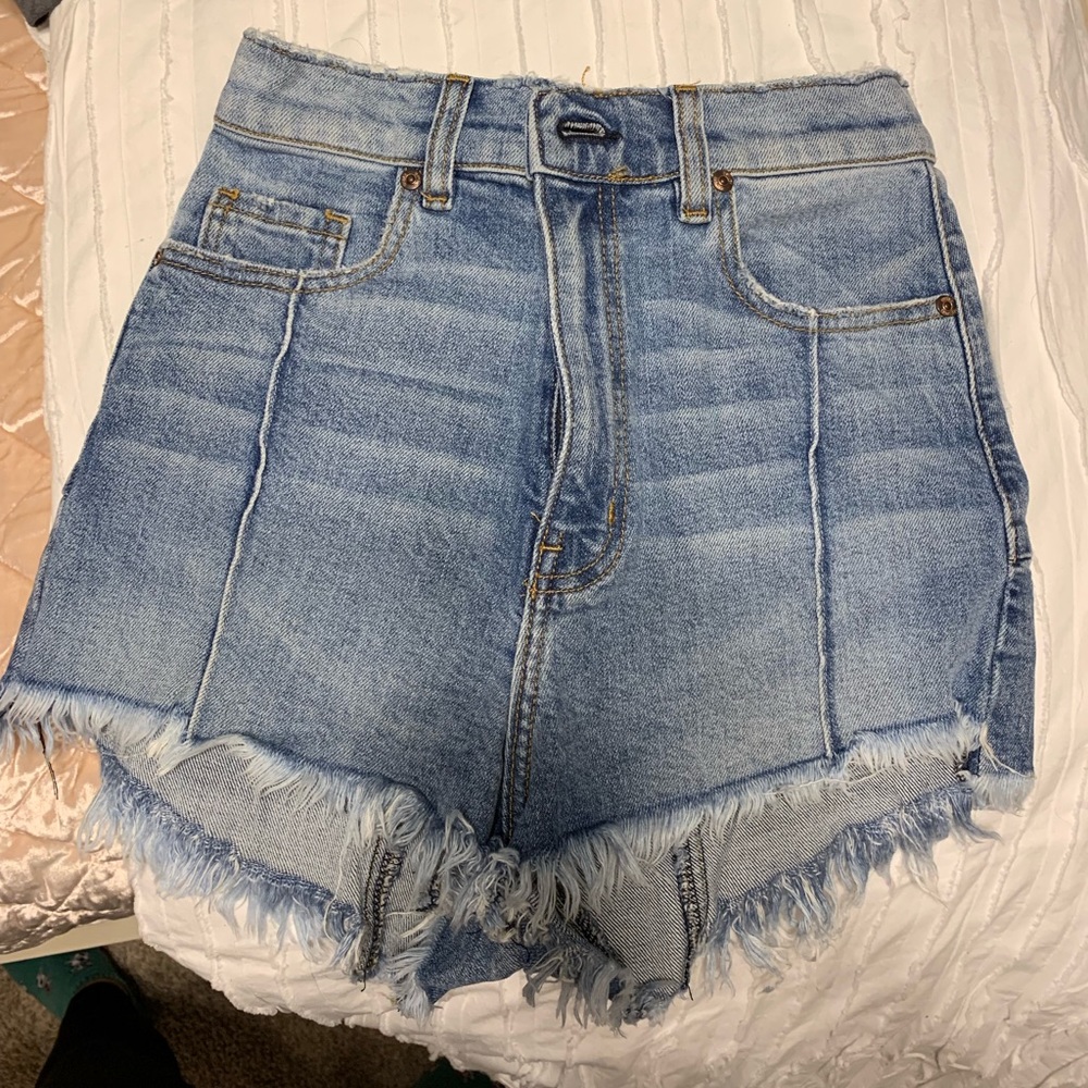 Revice Denim High Waisted Shorts